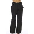 thumbnail image 3 of Just Love Women's Jogger Scrub Pants  Slim Fit, Durable Medical Uniform for Nurses & Healthcare Professionals (Black Utility, X-Small), 3 of 3