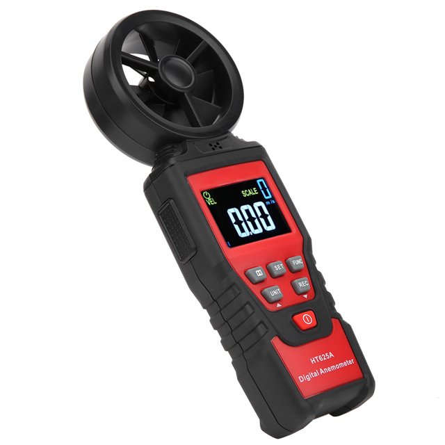Medidor de viento, anemómetro HT625B, medidor de velocidad del viento portátil de mano, medidor de velocidad del viento, tecnología innovadora