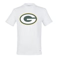 thumbnail image 3 of NFL Playera Aficionado Básica Green Bay Packers Blanco para Hombre, Talla Grande, 3 of 9