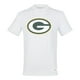 thumbnail image 3 of NFL Playera Aficionado Básica Green Bay Packers Blanco para Hombre, Talla Chica, 3 of 9