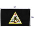 thumbnail image 2 of Fyon US Military Navy CVW-9 Carrier Airwing 9 Flag banner with Grommets Man cave Decor 3x5Feet, 2 of 4