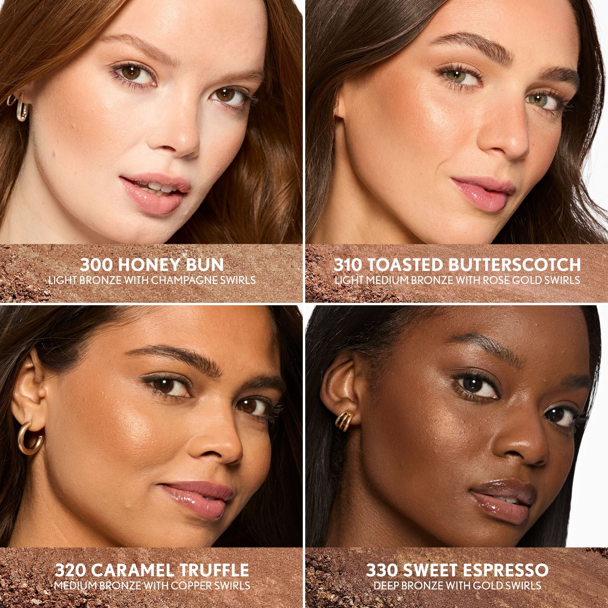 COVERGIRL TruBlend Skin Enhancer Baked Luminous Bronzer, 300 Honey Bun, 0.28oz
