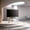 Black & White Oak, variant on FITUEYES Design Corner TV Stand for 55 65 70 75 78 Inch TV, Easel TV Stand for Bedroom, Living Room and More, Modern TV Stand with Cable Management, Picasso Series.