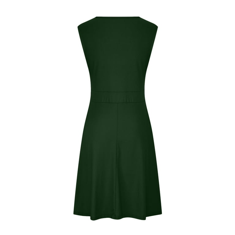 Casual Daily Solid Fold Strapless Pleated Dresses