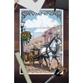 thumbnail image 3 of Savannah, Georgia, Horse and Carriage (12x18 Wall Art Poster, Room Decor), 3 of 3