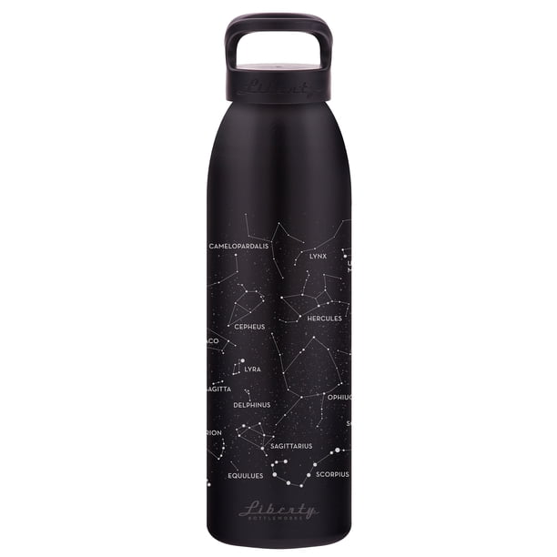 Gourde Liberty Bottleworks 24oz - Acier Inoxydable, Carte De Seattle, Occasion