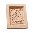 thumbnail image 2 of Carved Wooden Cookie Kitchen Cookie Cutter Cookie Stamp Stamp Rose Cookie Cutter For Cookie Stamp/ Beech Wood Cookie Shortbread Wooden Biscuit Mold Bb, 2 of 4