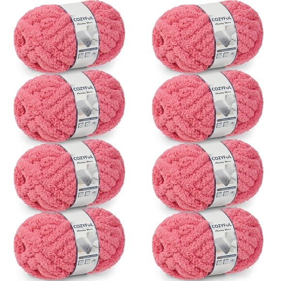Yarn Cozyful Chunky Chenille #10 Terracotta Rose 226,8 g