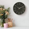 thumbnail image 3 of Decoración de escuelas y aulas. Reloj de pared silencioso moderno para oficina., 3 of 6