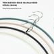 thumbnail image 3 of 10-Pack Ultra-Thin Non-Slip Space-Saving Clothes Hanger for T-Shirts, Blouse, & Sun Dresses, 3 of 5