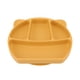 thumbnail image 1 of Plato De Silicona Para Bebé, Plato Dividido Para Niños Pequeños Con Succión, Bandeja De Comida De 3 Compartimentos Para Niños, Incluye Cuchara Y Tenedor, 1 of 7