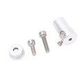 thumbnail image 1 of Dc Motor Shaft Coupling, 3mm Coupling Lightweight Universal Aluminum Alloy  For Omnidirectional Wheel, 1 of 8