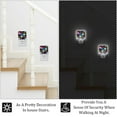 thumbnail image 6 of PhooArto Watercolor Splash Skulls Stars Plug in LED Night Light Auto Sensor Dusk to Dawn Decorative Night for Bedroom, Bathroom, Kitchen, Hallway, Stairs, Baby's Room, Energy Saving, 6 of 7
