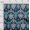 Dark Navy Blue, variant on oneOone Georgette Viscose Fabric Damask Ikat Print Sewing Fabric BTY 42 Inch Wide