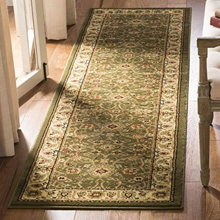 Safavieh Lyndhurst Collection LNH212C Traditional Oriental Non-Shedding Stain Resistant Living Room Bedroom Runner  2 3  x 10    Sage / Ivory Safavieh Lyndhurst Collection LNH212C Traditional Oriental Non-Shedding Stain Resistant Living Room Bedroom Runner  2 3  x 10    Sage / Ivory