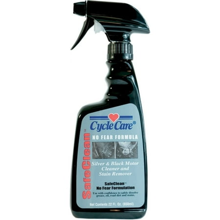 Cycle Care Formulas 15022 Safe Clean Silver and Black Engine Cleaner - 22oz.