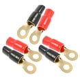 thumbnail image 1 of FOMIYES 3Pares Conectores Para Cable De De Latón En Auto Para Sonido Y Conexión Segura, 1 of 8