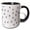 Black/White, variant on 3drose, Black Spiders on a White Background, 11oz Magic Transforming Mug