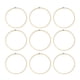 thumbnail image 1 of 10 piezas de marco circular de bambú para bordar, manualidades, punto de cruz, herramienta manual de costura tradicional china (36 cm), 1 of 7