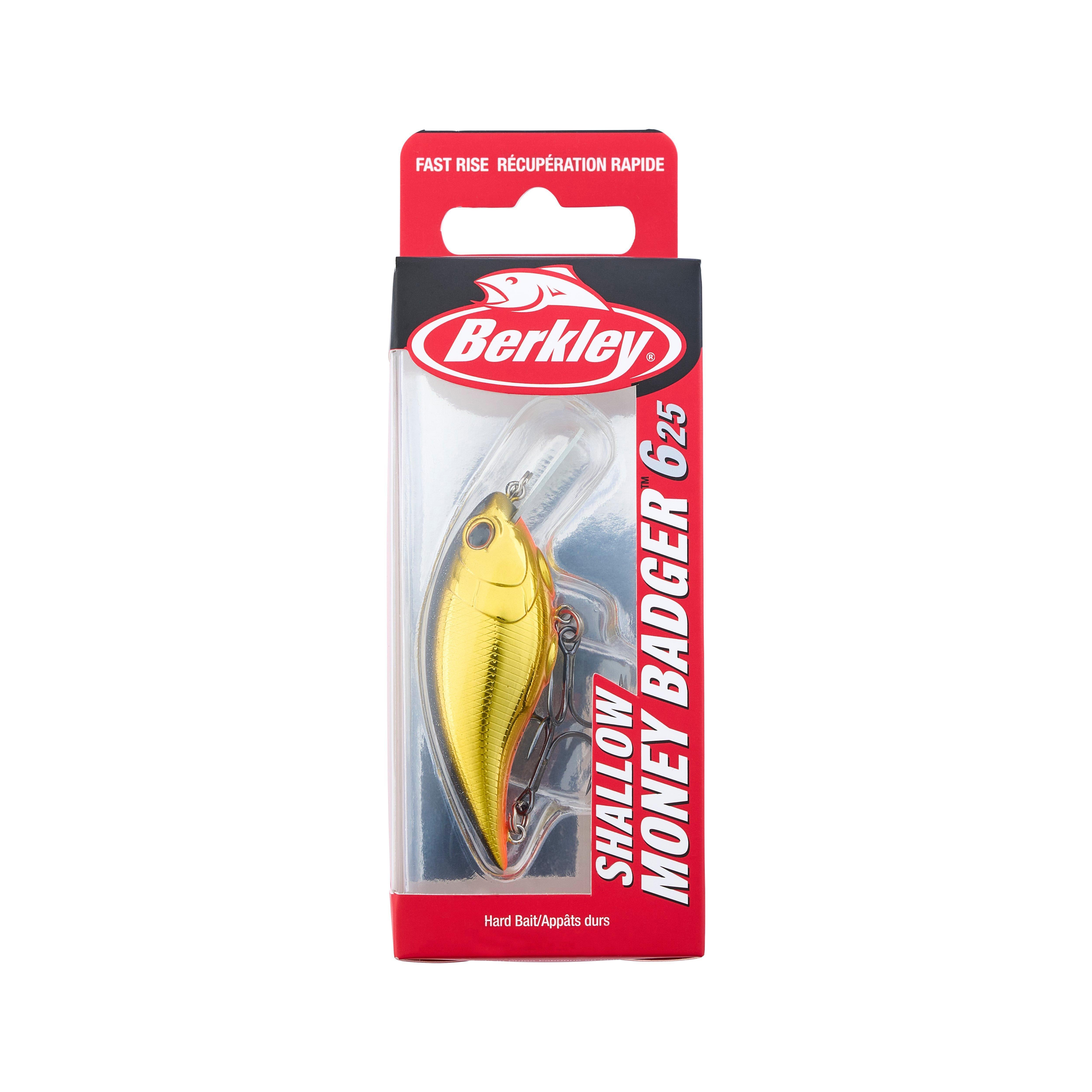 Berkley Shallow Money Badger Fishing Crankbait, 2.5 in, Hybrid Baitfish-Crayfish