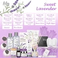 thumbnail image 2 of Set de Spa de Baño y Cuerpo LILY ROY Lavanda con 18 Piezas, 2 of 8