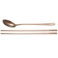 thumbnail image 2 of Spoon Chopsticks Set, 304 Stainless Steel Spoon Chopsticks Set Korean Style Cutlery Set Christmas Gift, 2 of 8