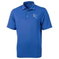 thumbnail image 2 of Men's Cutter & Buck Royal Kansas City Royals Virtue Eco Pique Recycled Polo, 2 of 3