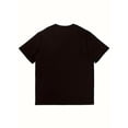 thumbnail image 3 of SUBWAY Men's Classic Black Cotton T-Shirt - 180G, Casual Crew Neck with Vibrant Green & Yellow Graphic Print, Short Sleeve, Machine Washable for All-Season Comfort, 3 of 7