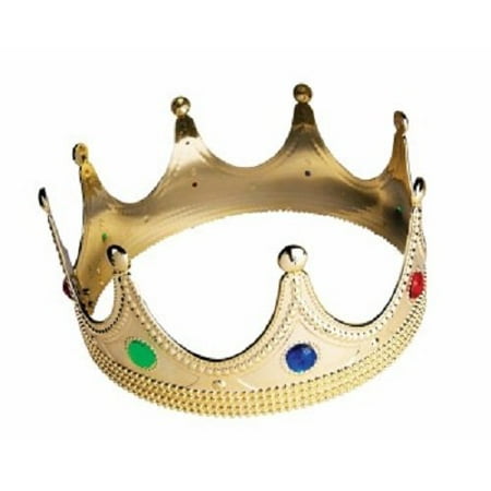 Boys Royal King Medieval Crown Costume Accessories for Halloween or Dress