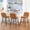 Whiskey Brown, variant on Carolayne 24”H Bar Stools Set of 3, Double-Layer Upholstered, for Home Kitchen, Whiskey Brown