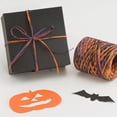 thumbnail image 4 of Halloween Raffia Ribbon 525 Feet Orange Black Purple Raffia Ribbon Colored Raffia Paper Ribbon Gift Wrapping Raffia Ribbon Packing Paper Craft Ribbon for Crafts Gift Wrapping Halloween Decor Black, 4 of 8