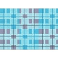 thumbnail image 1 of Ahgly Company Indoor Rectangle Patterned Butterfly Blue Area Rugs, 2' x 4', 1 of 6