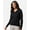 Black, variant on Devon & Jones DG445W Women's New Classics V-Neck Sweater-Black-2XL