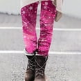 thumbnail image 2 of Buigttklop Christmas Leggings for Women Soft Workout Pants Tummy Control Print Holiday Party Legging Tights Yoga Pants, 2 of 6