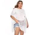 thumbnail image 3 of Uniexcosm Women's Plus Beach Cover-ups Bathing Suit Swimwear Swimsuit Cover Ups for Women, 3 of 7