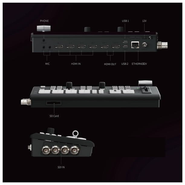 Osee GoStream Duet Multiple Camera SDI Live Stream Video Mixer