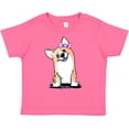thumbnail image 3 of Inktastic Corgi Puppy Girl Boys or Girls Toddler T-Shirt, 3 of 5