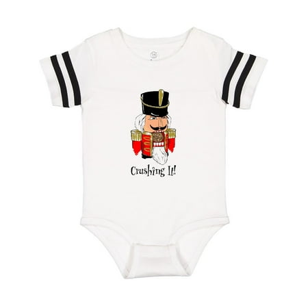 

Inktastic Crushing It! Nutcracker Gift Baby Boy or Baby Girl Bodysuit