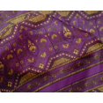 thumbnail image 4 of oneOone Silk Tabby Fabric Leaves & Floral Block Decor Fabric Printed BTY 42 Inch Wide, 4 of 4