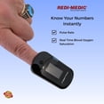 thumbnail image 3 of Redi-Medic Fingertip Pulse Oximeter – SpO2 & Pulse Rate Monitor, Health Canada & FDA Approved, OLED Display, Auto-Rotating Screen, Proudly Canadian, Includes Case & Lanyard., 3 of 9