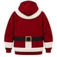 thumbnail image 5 of Christmas Pet Pouch Hoodies Cute Oversized Kitten Puppy Carrier Hood with Big Pocket Womens Mens Christmas Clothing, 5 of 5