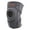 Grey, variant on Spring leg pads, pressurized silicone anti-slip knee pads, adjustable knee support patella gel pads and side spring stabilizers, knee wrap arthritis, meniscus tear, running, sports.-【Black-1Pcs】