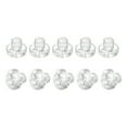 thumbnail image 1 of Unique Bargains M6x6mm Plastic Phillips Bolts PC Pan Head Machine Screws Transparent 50 Pack, 1 of 5