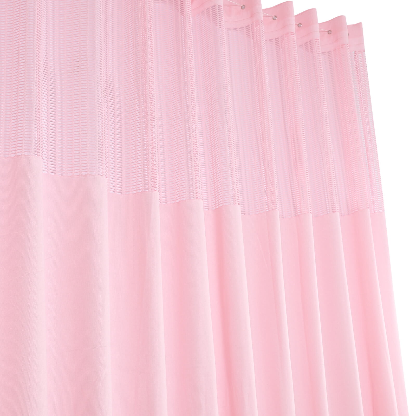 Contemporary Style 12 Feet Wide X 8 Feet High Pink Room Divider Curtains NEW US