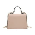 thumbnail image 6 of XB Womens Mini Satchel Crossbody Bag Faux Leather Shoulder Handbag Top Handle Tote with Chain Strap, 6 of 7