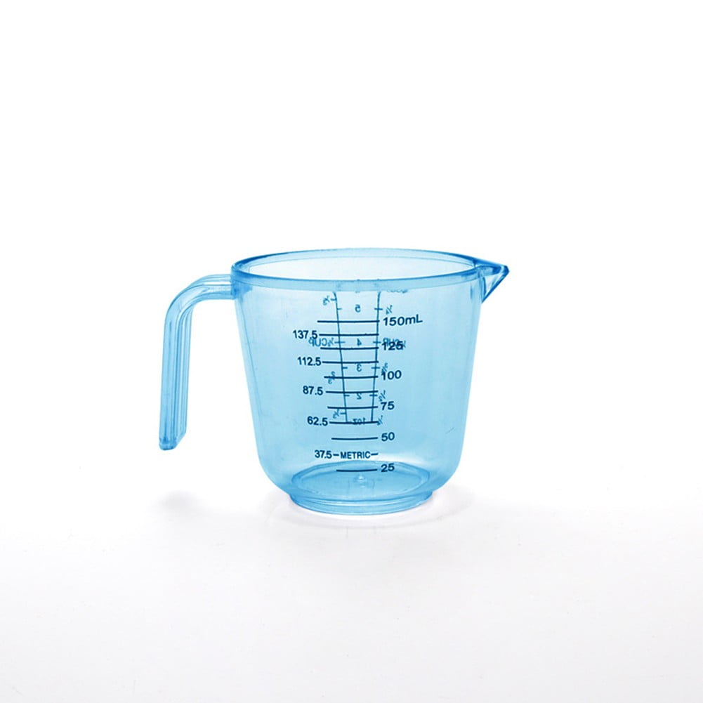 YEDYLY Plastic Measuring Cup Stackable Measuring Cup Clear HeatResistant With Handle