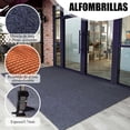 thumbnail image 4 of Tapete para Silla de Oficina, 120 * 150cm Tapete para Silla de Escritorio, Silencioso, Antideslizante, Resistente A ArañAzos,Tapete Rectangular Antideslizante para Silla Rodante de Suelo Duro, 4 of 15