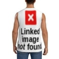 thumbnail image 4 of Balery Sea Turtle With Ocean Camisetas sin mangas para hombre, absorbe la humedad y protege contra el mal olor.-Medium, 4 of 7