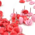 thumbnail image 5 of En Forma de Corazon 100 Unids Calidad de Plastico Junta de Corcho de Seguridad Color Push Pins Rosa, 5 of 5