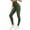 Army Green, variant on Women's High Waisted Honeycomb Textured Leggings Tummy Control Stretch Yoga Pants